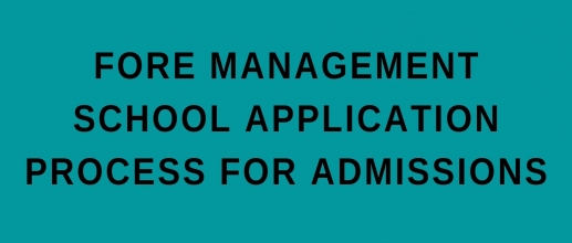 FORE Management School application process for admissions