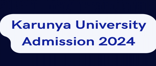 Karunya University Admission 2024 Open