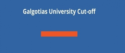 Galgotias University Cutoff
