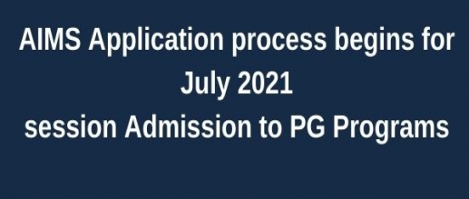 AIMS Application process