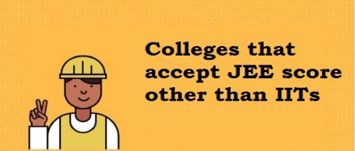 Top colleges list which accept JEE marks other than IITs