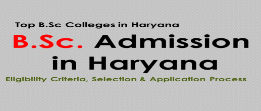 B.Sc. Admission in Haryana