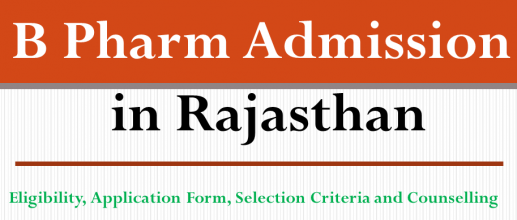 B Pharm Admission in Rajasthan