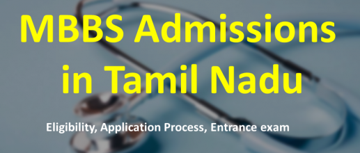 MBBS Admissions in Tamil Nadu