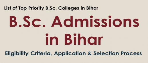B.Sc. Admissions in Bihar
