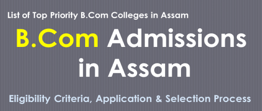 B.Com Admissions in Assam