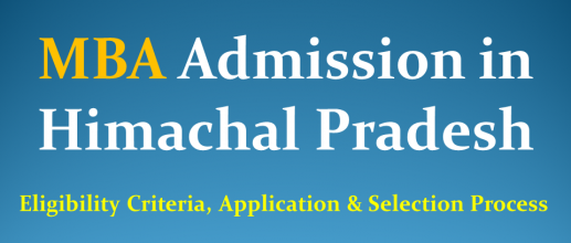 MBA Admission in Himachal Pradesh