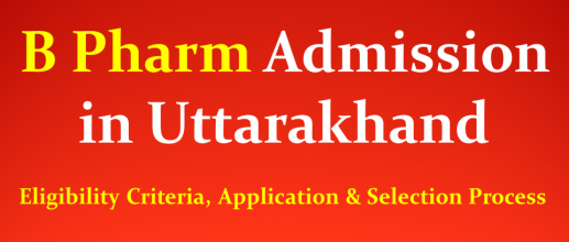 B Pharm Admission in Uttarakhand