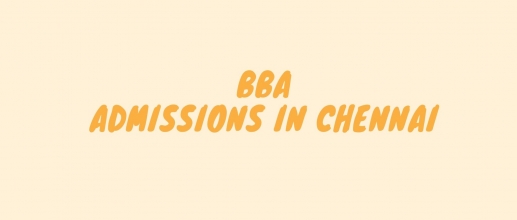 BBA Admissions in Chennai