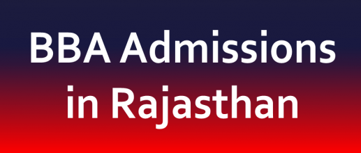 BBA Admissions in Rajasthan