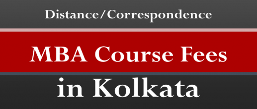 Distance/Correspondence MBA Course Fees in Kolkata