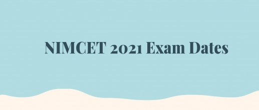 NIMCET 2021 Exam Dates