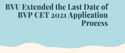 BVP CET 2021 Application Process