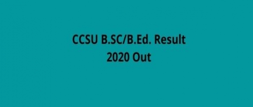 CCSU B.SC,B.Ed. Result 2020 Out