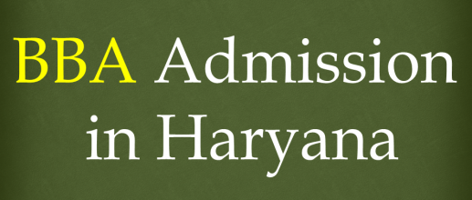 BBA Admission in Haryana