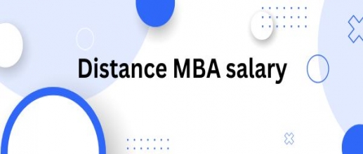 Distance MBA salary
