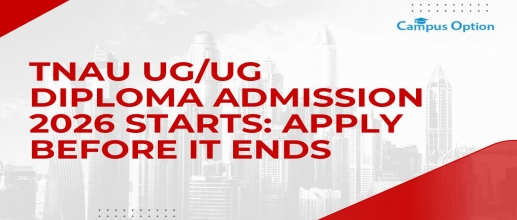 TNAU UG/UG Diploma Admission 2026 Starts: Apply Before it Ends