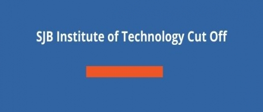 SJB Institute of Technology Cut Off