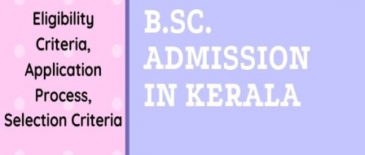 B.Sc Admission in Kerala