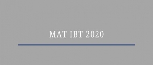 MAT IBT 2020: Admit Card Availability for December Session