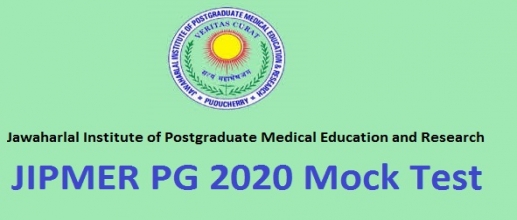 JIPMER PG 2020 Mock test is now available
