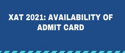 XAT 2021 Availability of Admit Card