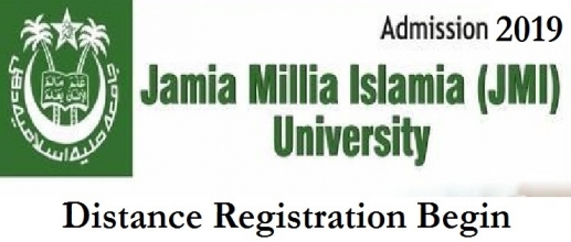Jamia Millia Islamia Distance Registration Begins