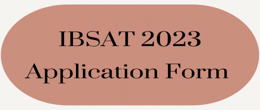 IBSAT 2023 Application Form