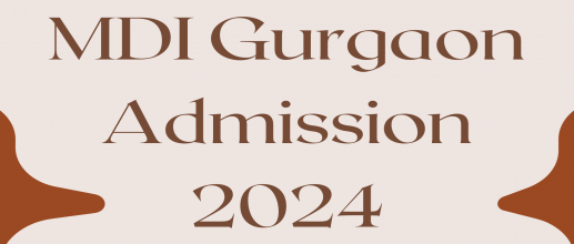 MDI Gurgaon Admission 2024 OPEN