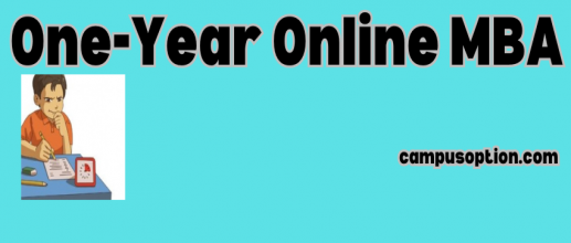 One-year Online MBA 