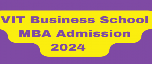 VIT Business School MBA Admission 2024 Open
