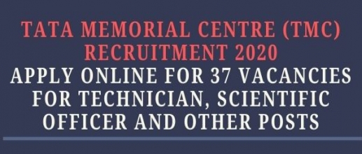 Tata Memorial Centre (TMC) Recruitment 2020: Apply Online